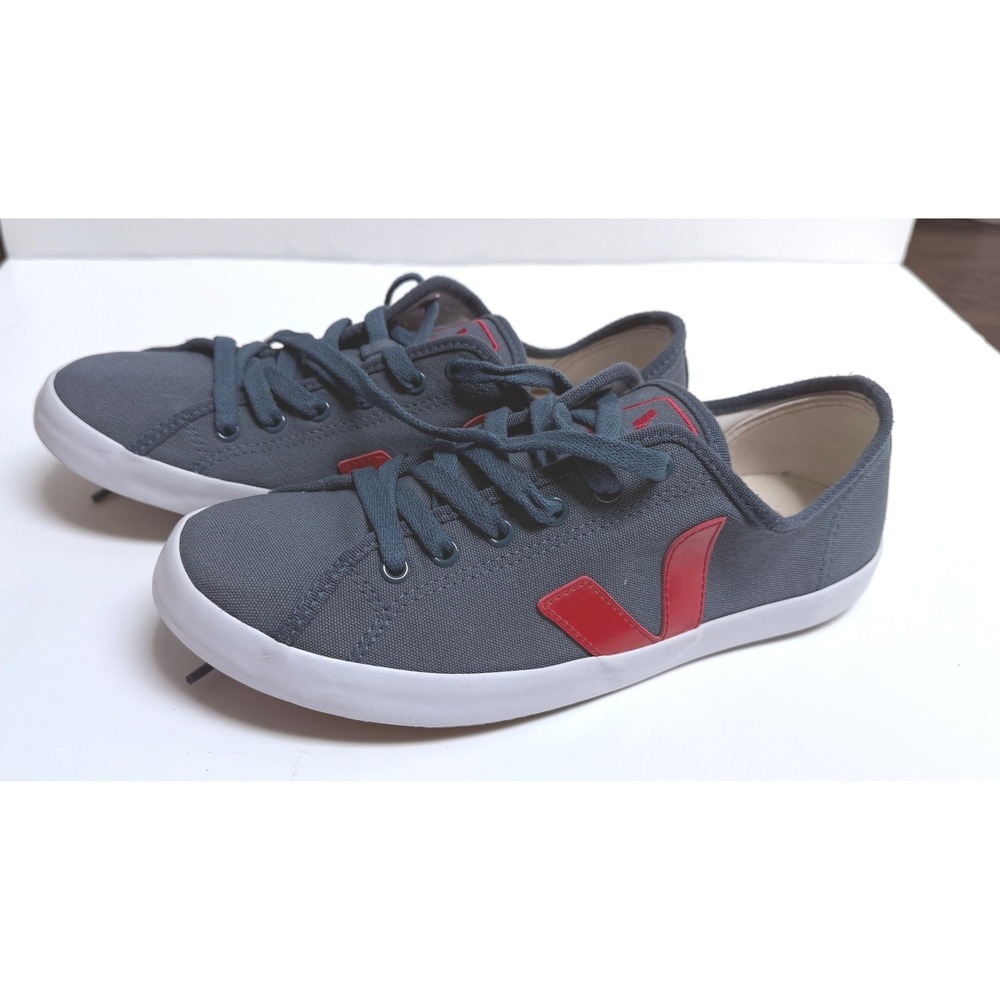 Veja Taua Canvas Sneakers  Low Top Lace Up Shoes EU 41 US Men 8 Women 10